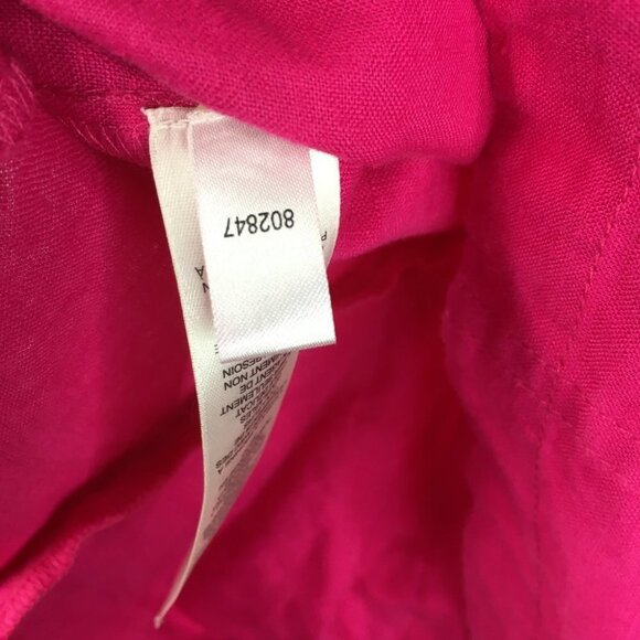 Chico's Women's Size 2 Linen Jacket Top - Picture 8 of 9